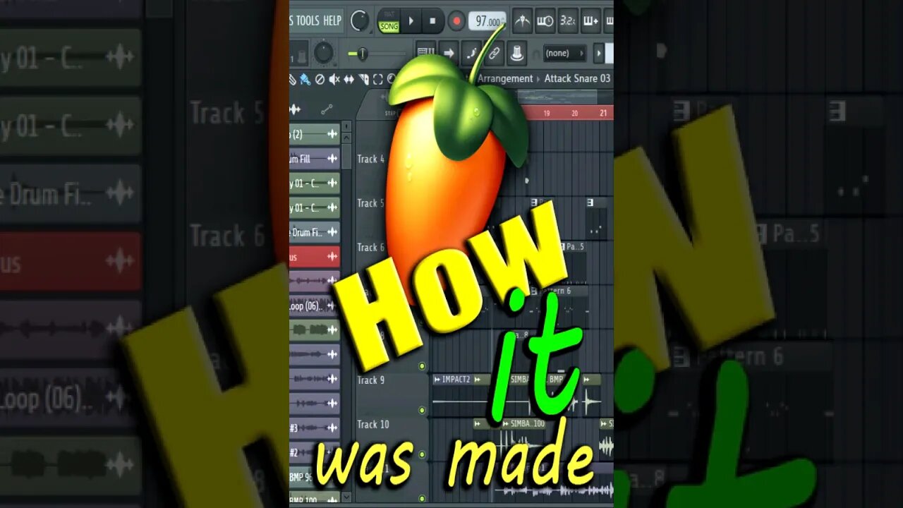 How I made it using fl studio 20 #shorts #tutorial