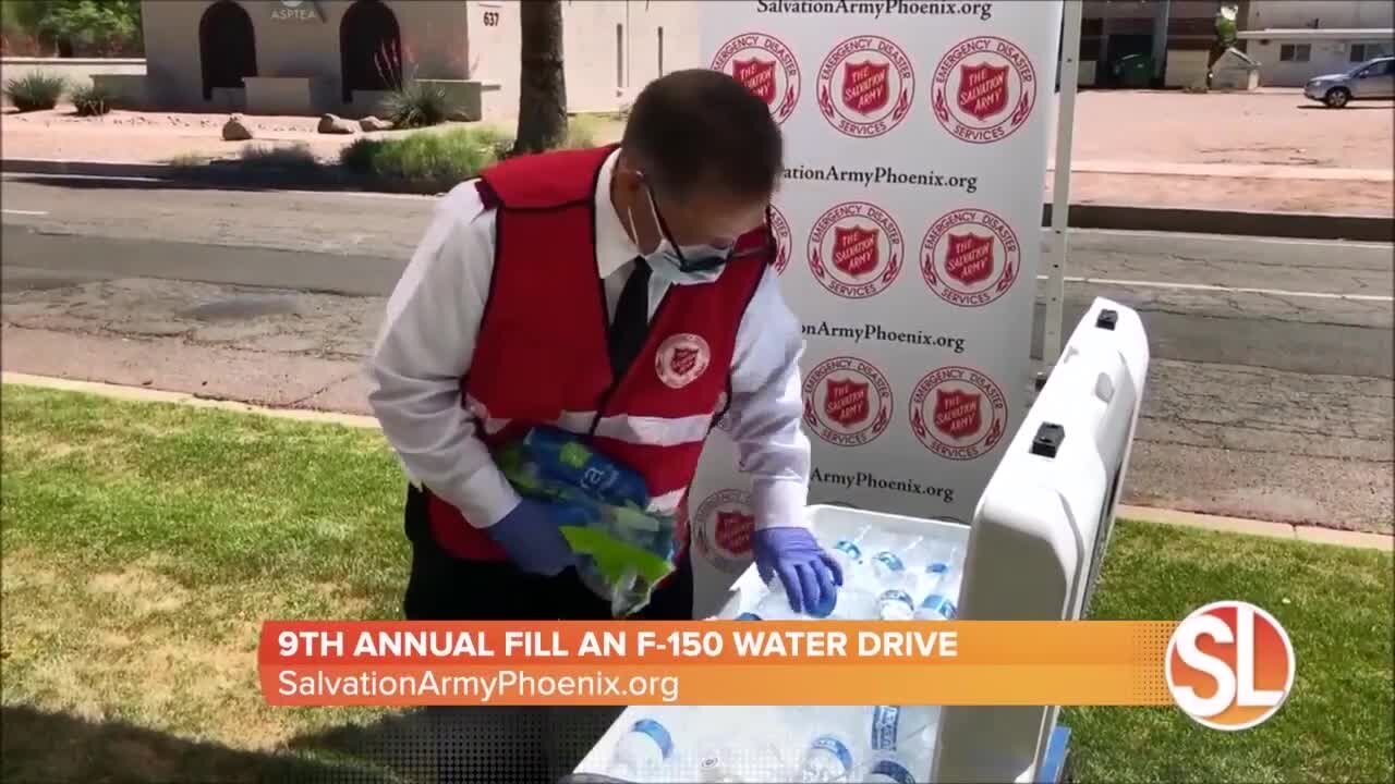 9th Annual Fill an F-150 Water Drive for Salvation Army