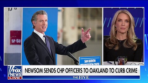 Dana Perino: Crime In California Is Getting So Bad Newsom Is Being Forced To Take Action