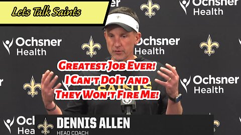 Head Coach Failure: Dennis Allen Makes His Case to be Fired!