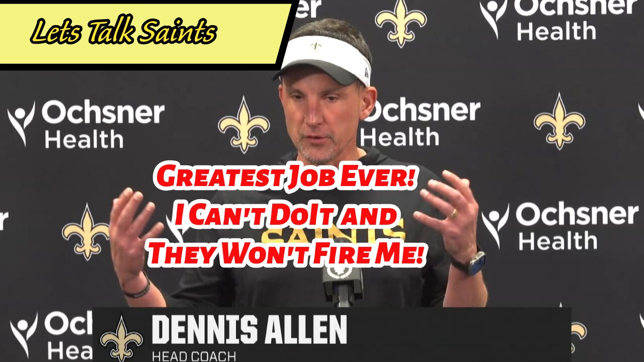 Head Coach Failure: Dennis Allen Makes His Case to be Fired!