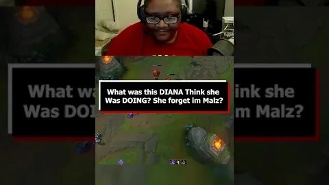What was this DIANA think She was DOING? She forgot I'm Malz - League of Legends