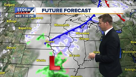 Mainly clear skies, breezy Tuesday afternoon