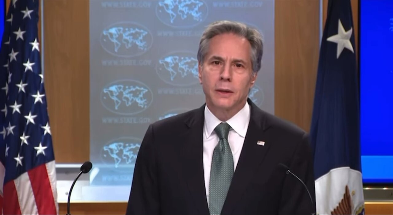 Sec. of State Blinken believes Russia is “setting the stage” for a chemical weapon attack