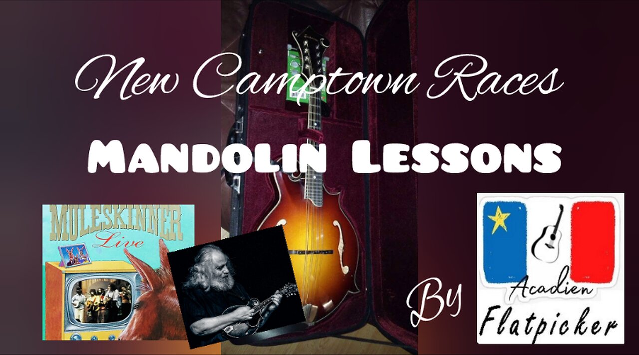 Mandolin Lesson - New Camptown Races