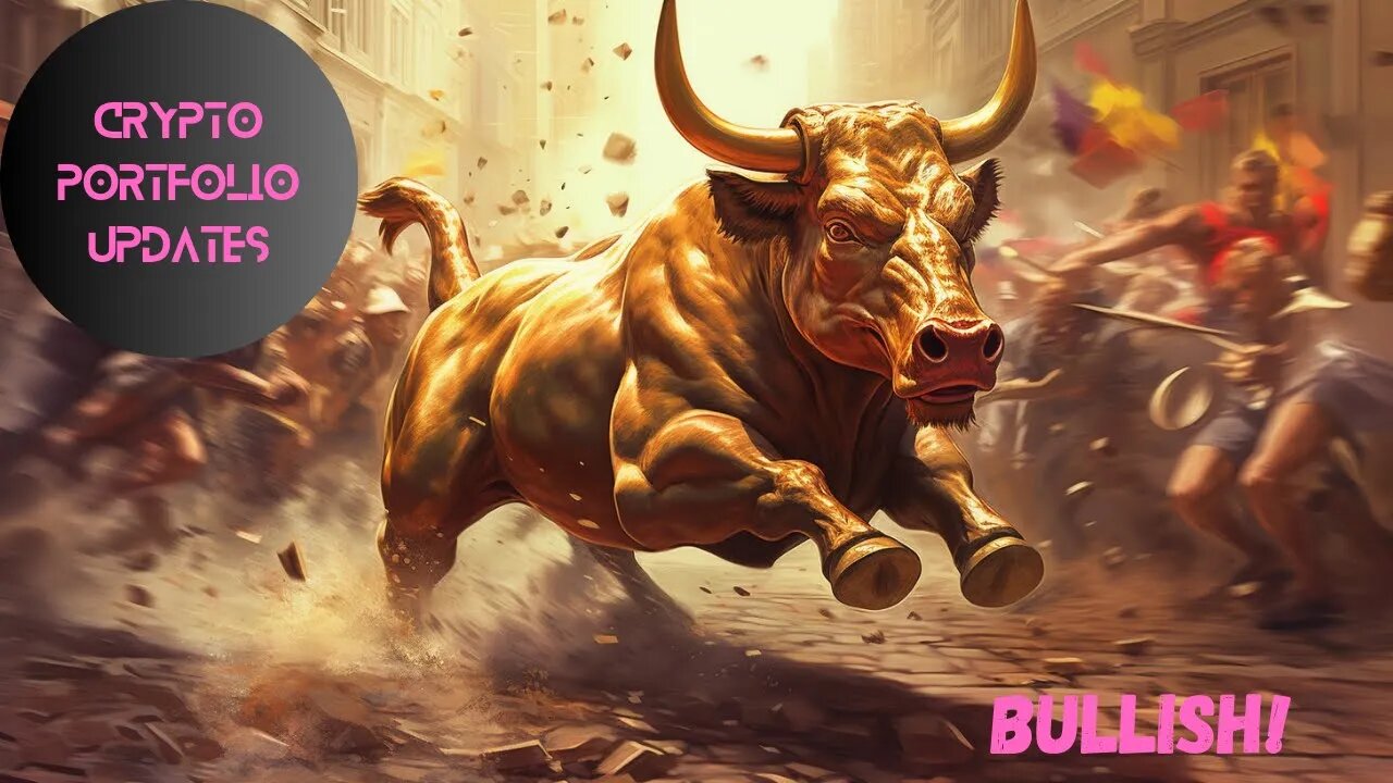 Crypto Portfolio Updates: I’m starting to get bullish and here's why