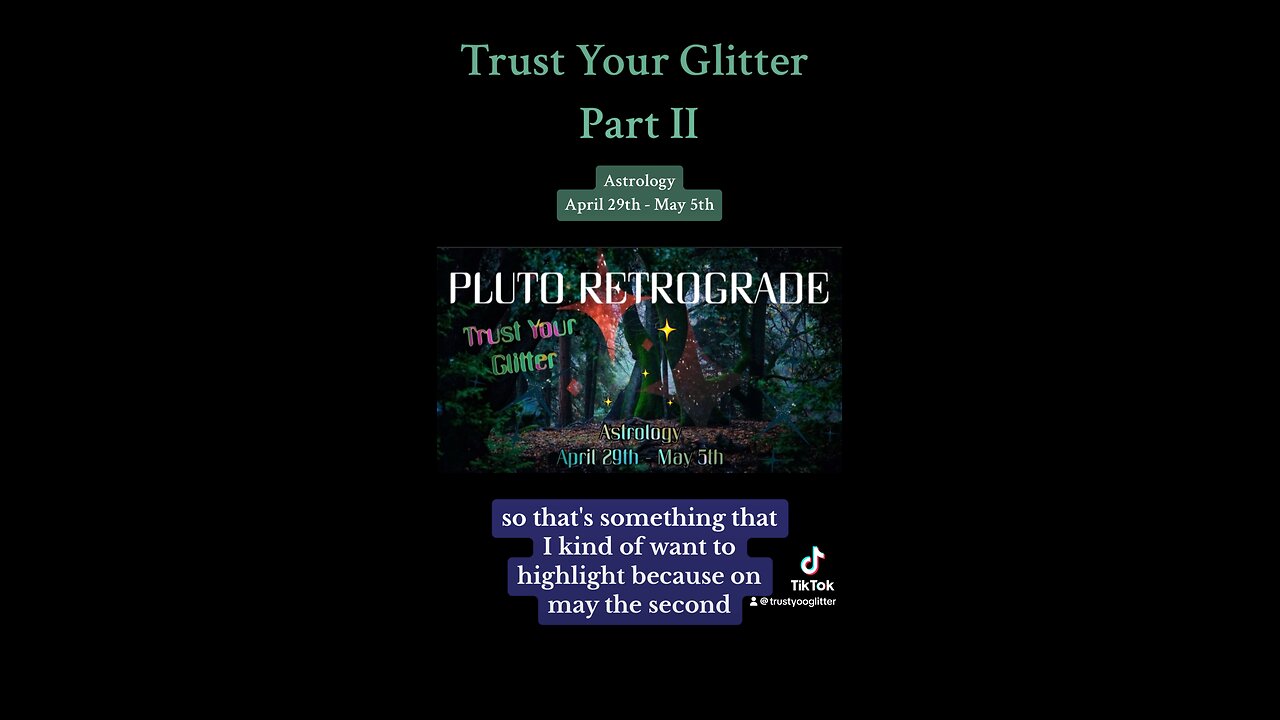 Age of Aquarius & Authenticity | Trust Your Glitter Clips