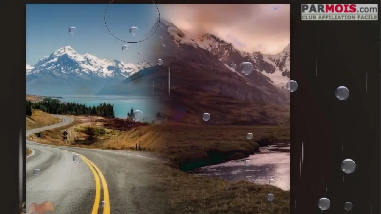 š„°. EFFET PHOTO : faire un deĢgradeĢ entre deux images...