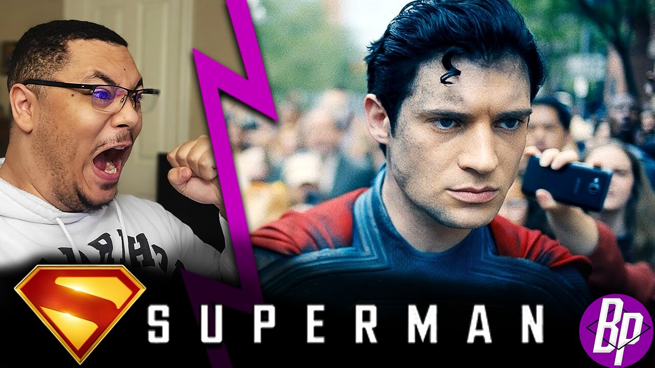 MAN OF STEEL PLUS REEVE SUPERMAN?! | DC Studios Superman Teaser Trailer Reaction