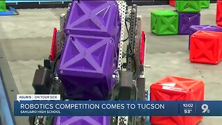 All girls team competes in Robotics tournament