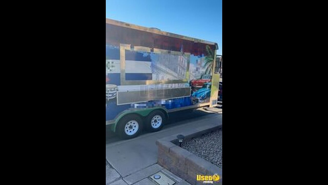 2023 6' x 18' Mobile Kitchen All NSF Food Concession Trailer w/ CA HCD Insignia