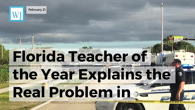 Florida Teacher Of The Year Explains The Real Problem In America's Schools... Quickly Goes Viral