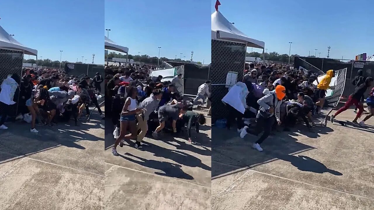 AstroWorld Stampede Disaster, Travis Scott Music Festival | Security guard injected - iCkEdMeL