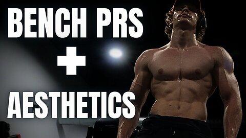 DEADLY PUSH WORKOUT l BENCH PR'S + POSING