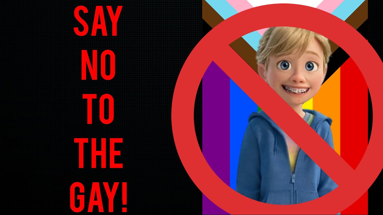 Pixar Says NO to gay minors in Inside out 2!!!