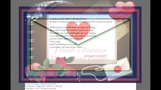 I send you this letter with much love, my heart loves you, I love you! [Quotes and Poems]