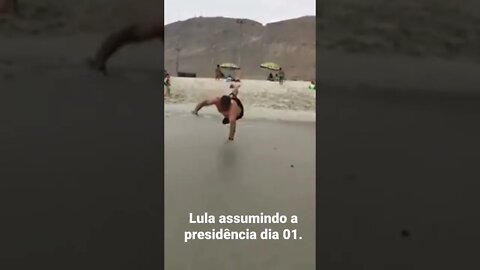 Lula assumindo a presidência em 2023!