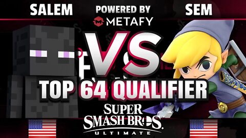 FPS4 Online - MVG | Salem (Enderman) vs. MSL TE | Sem (Toon Link/Dr. Mario) - Ultimate Top 64 Qual.