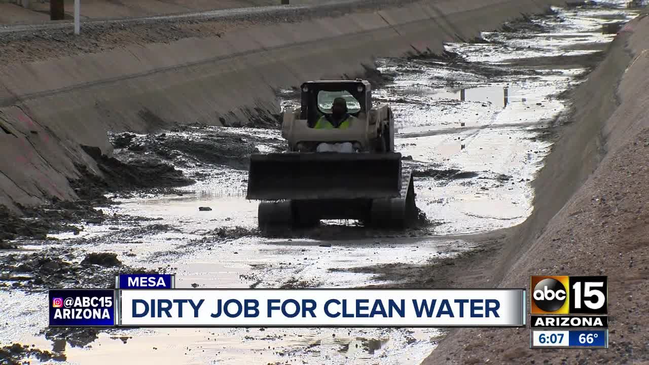 Dirty job keeps Valley canals flowing