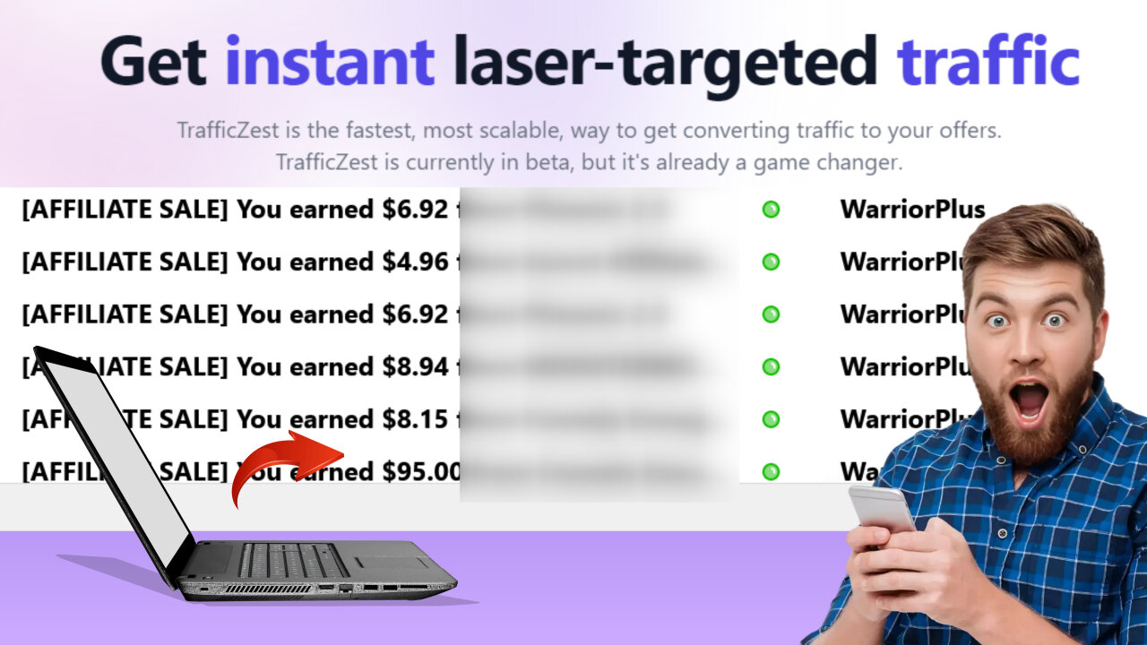 TrafficZest - Get instant laser-targeted traffic