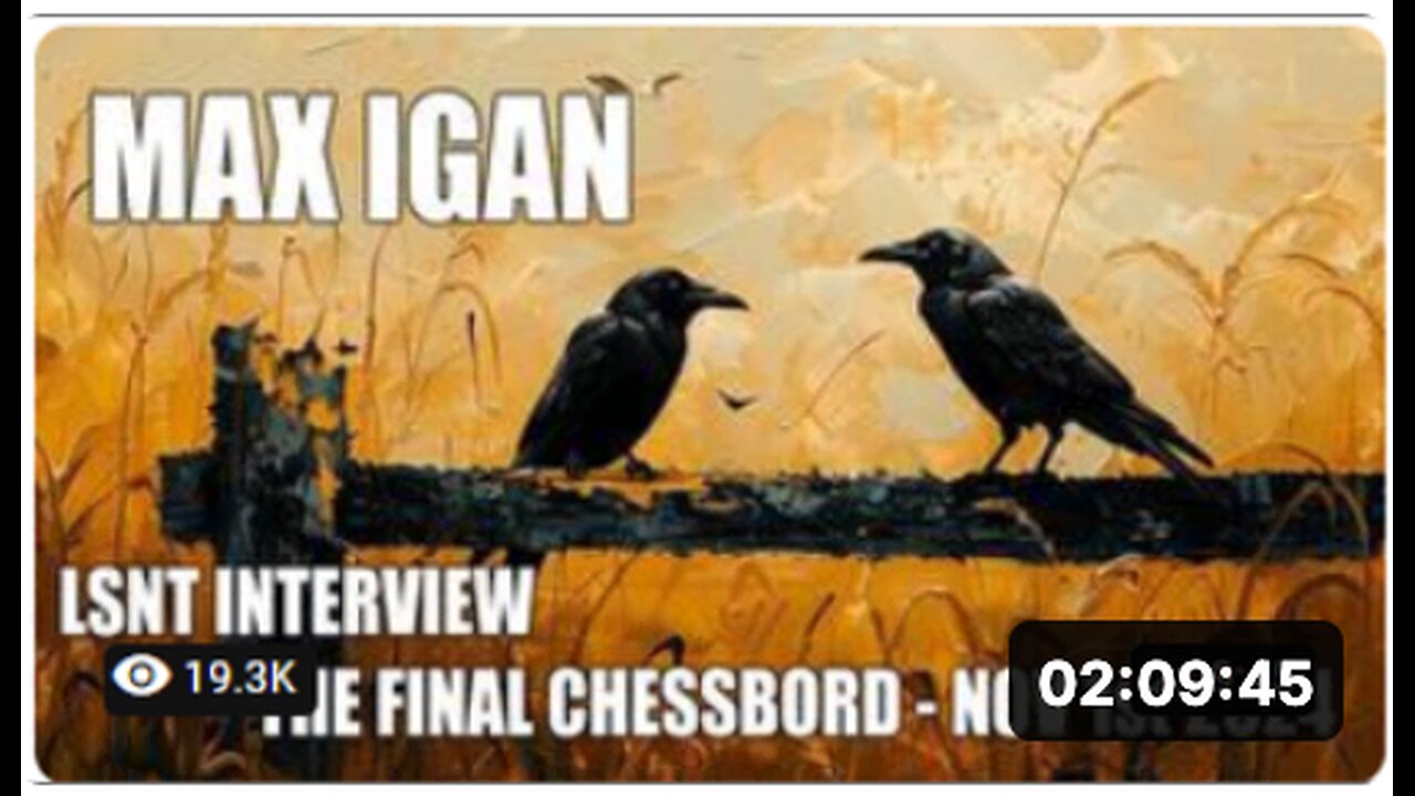 Max Igan on LSNT - Final Chessboard