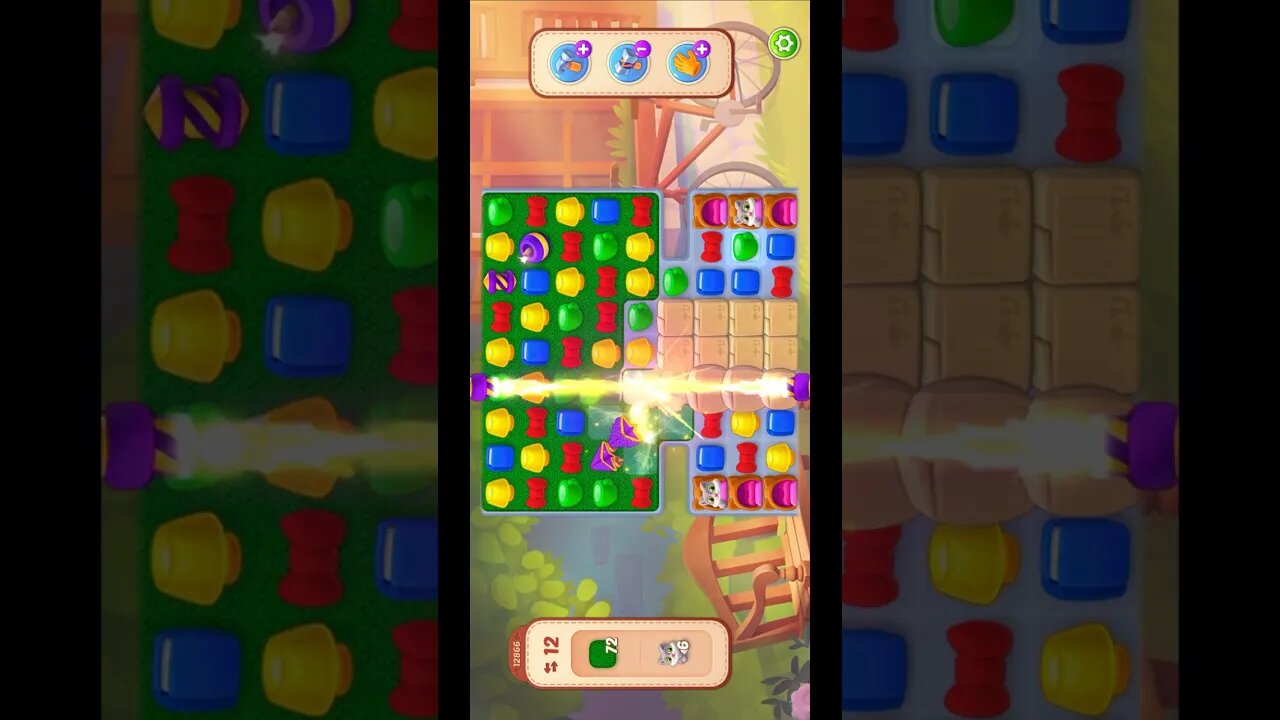 Shorts Playrix Homescapes Gameplay Walkthrough Level 12866-010