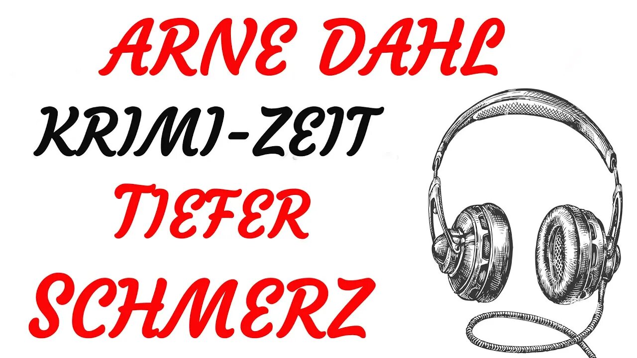 KRIMI Hörbuch - Arne Dahl - TIEFER SCHMERZ (2019) - TEASER