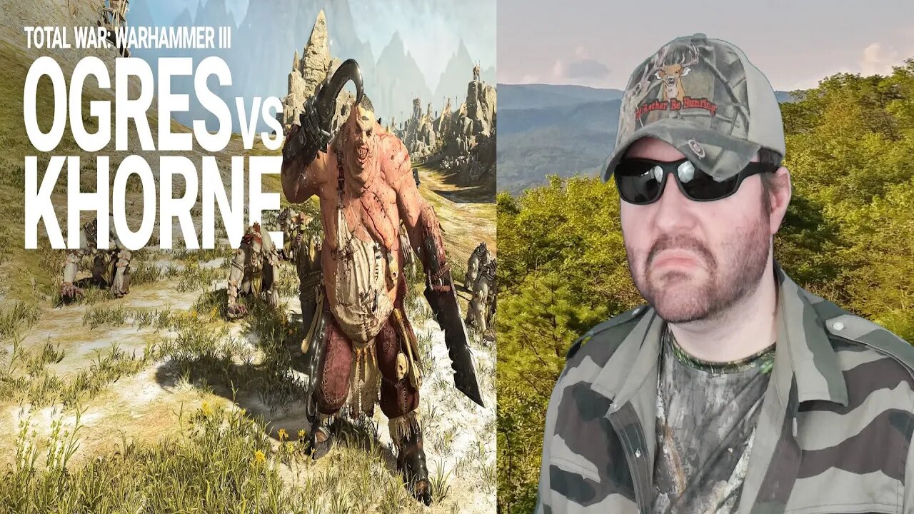 Ogre Kingdoms vs Exiles Of Khorne Battle Gameplay - Total War: Warhammer III REACTION!!! (BBT)