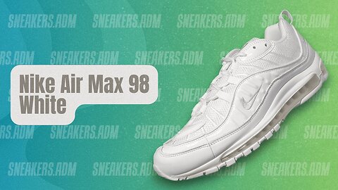 Nike Air Max 98 White - 640744-106 - @SneakersADM