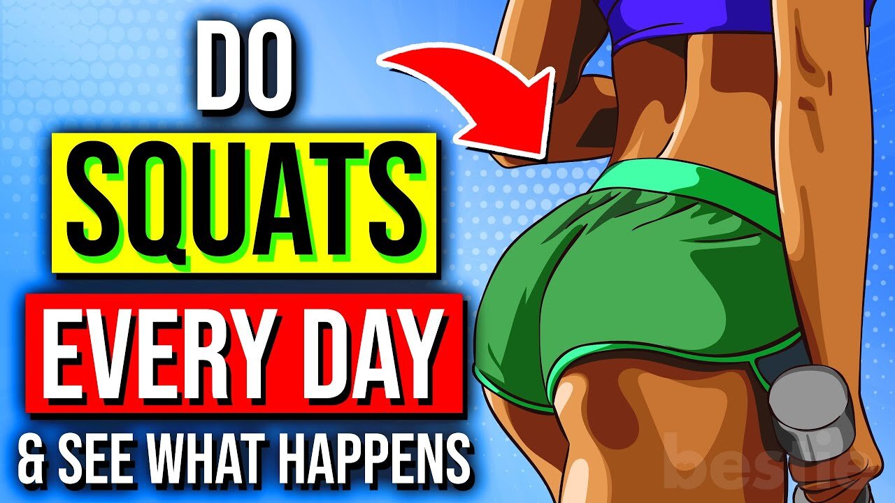 Do SQUATS Every Day For 1 MONTH, See What Happens To Your BODY!