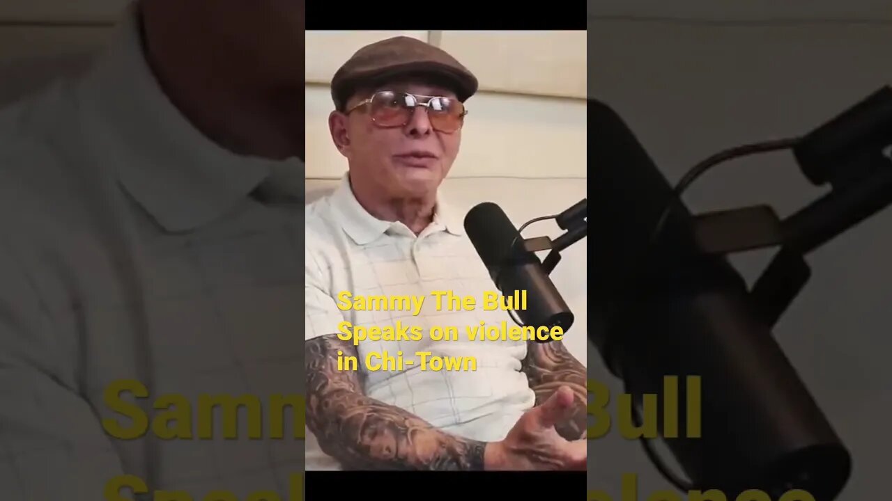 Sammy The Bull Speaks On Violence In Chicago