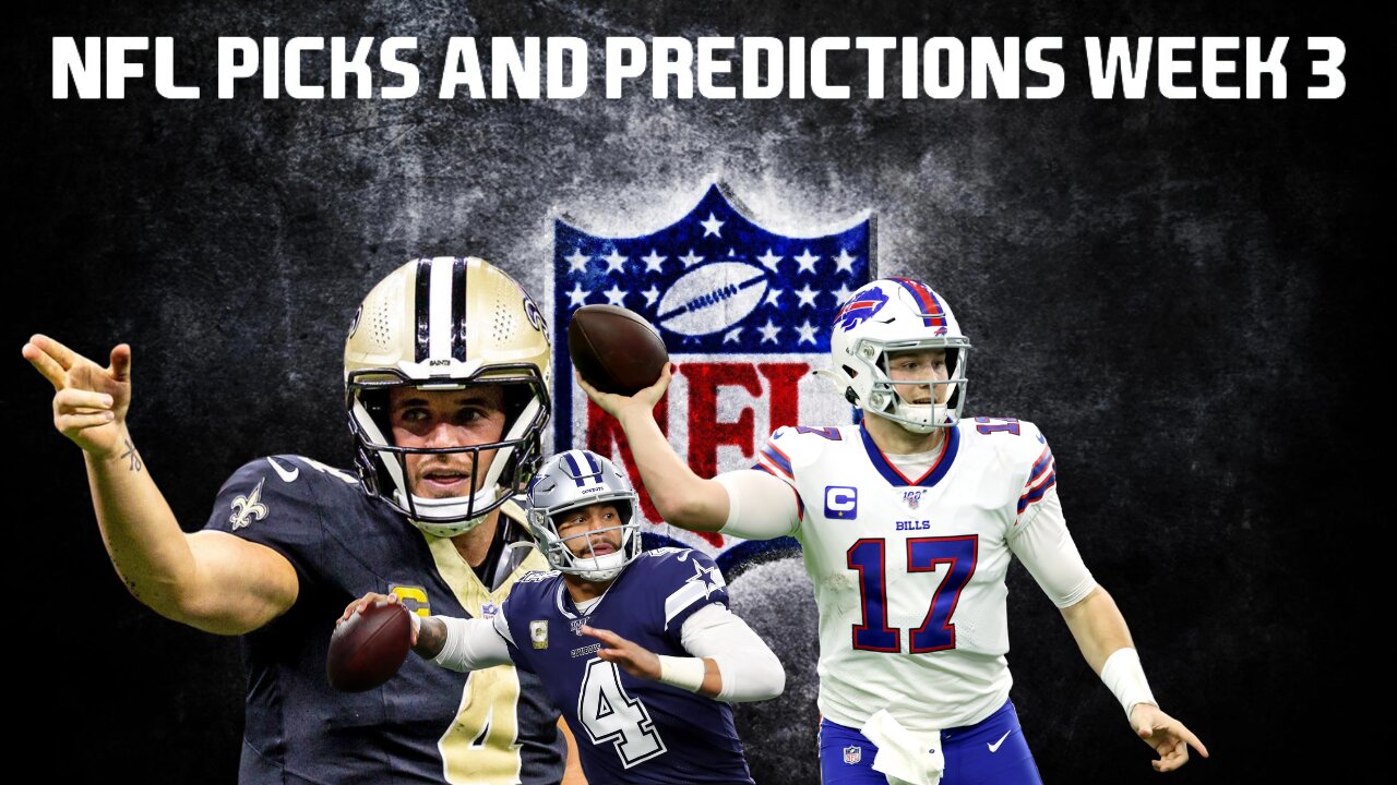 NFL Week 3 Picks And Predictions