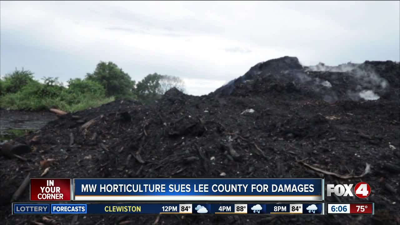 MW Horticulture sues Lee County for damages