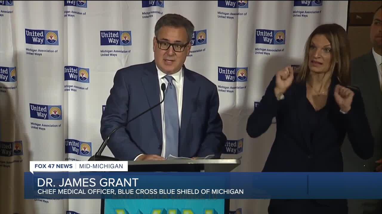 Dr. James Grant, Blue Cross Blue Shield of Michigan's chief medical officer, encouraged Michiganders who are still hesitant about the vaccines to talk with their doctors and learn more about the benefit and safety of the doses.