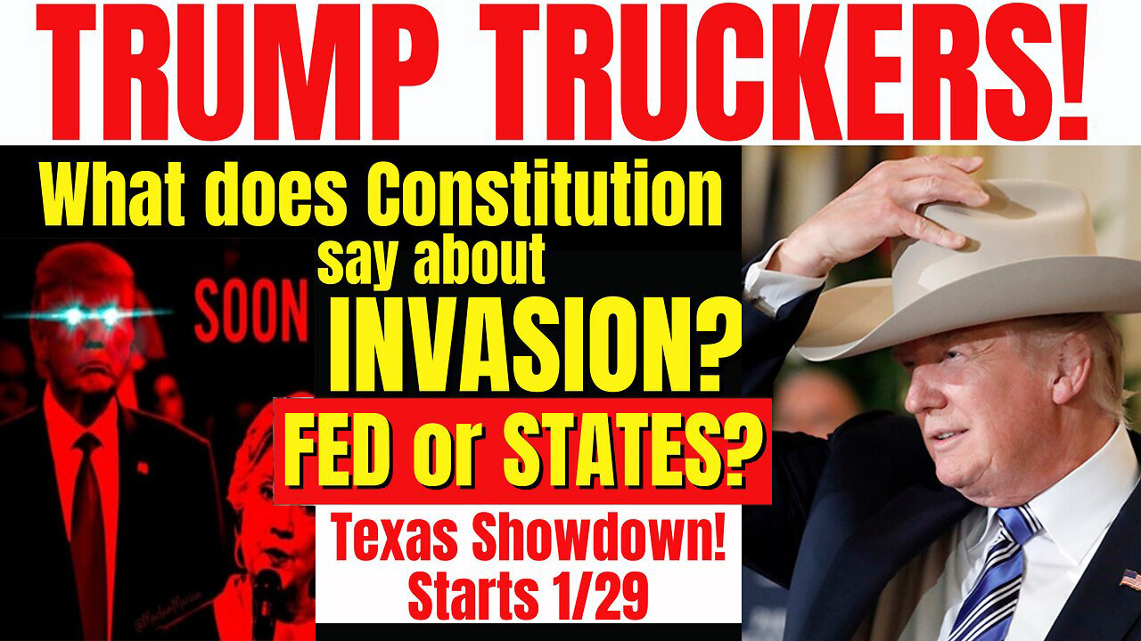 Trump Truckers Jan 29 - Texas Showdown