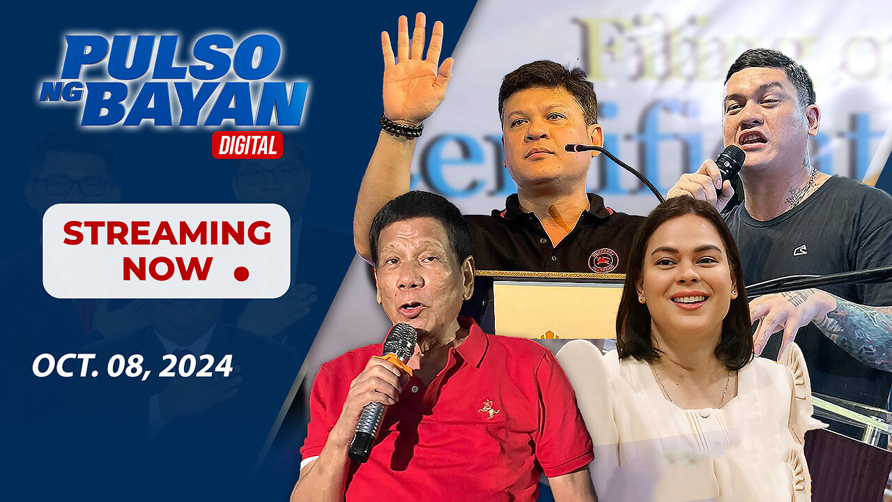 LIVE | Pulso ng Bayan with Admar Vilando at Jade Calabroso | October 08, 2024