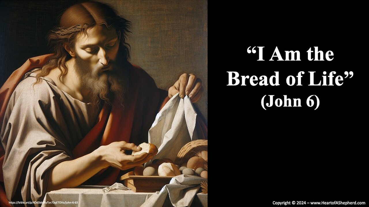 “I Am the Bread of Life” (John 6) - A daily Bible study.