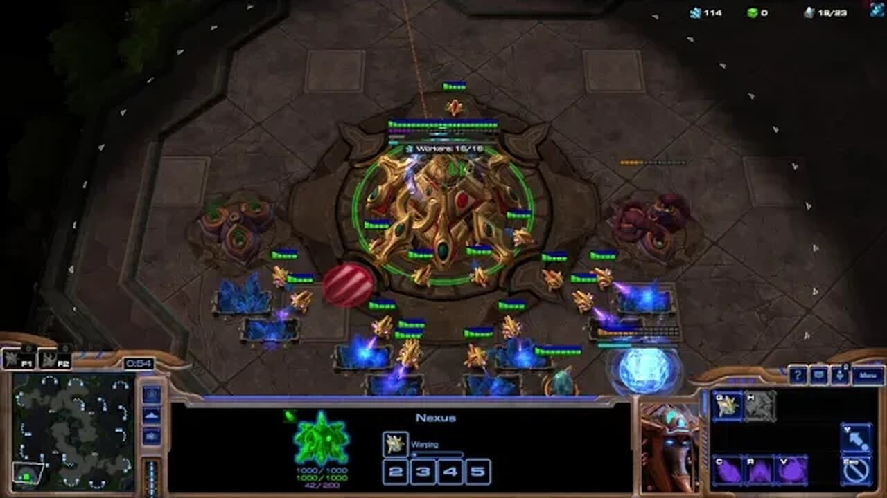 Session 3: StarCraft II (1v1 Matchmaking as Random)