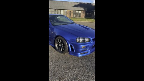 Bayside Blue R34 Gtt complete