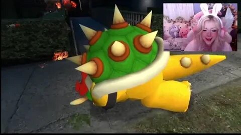 If you See CURSED PRINCESS PEACH & BOWSER Outside Your House RUN!-Lyssy Noel *Reuploaded*