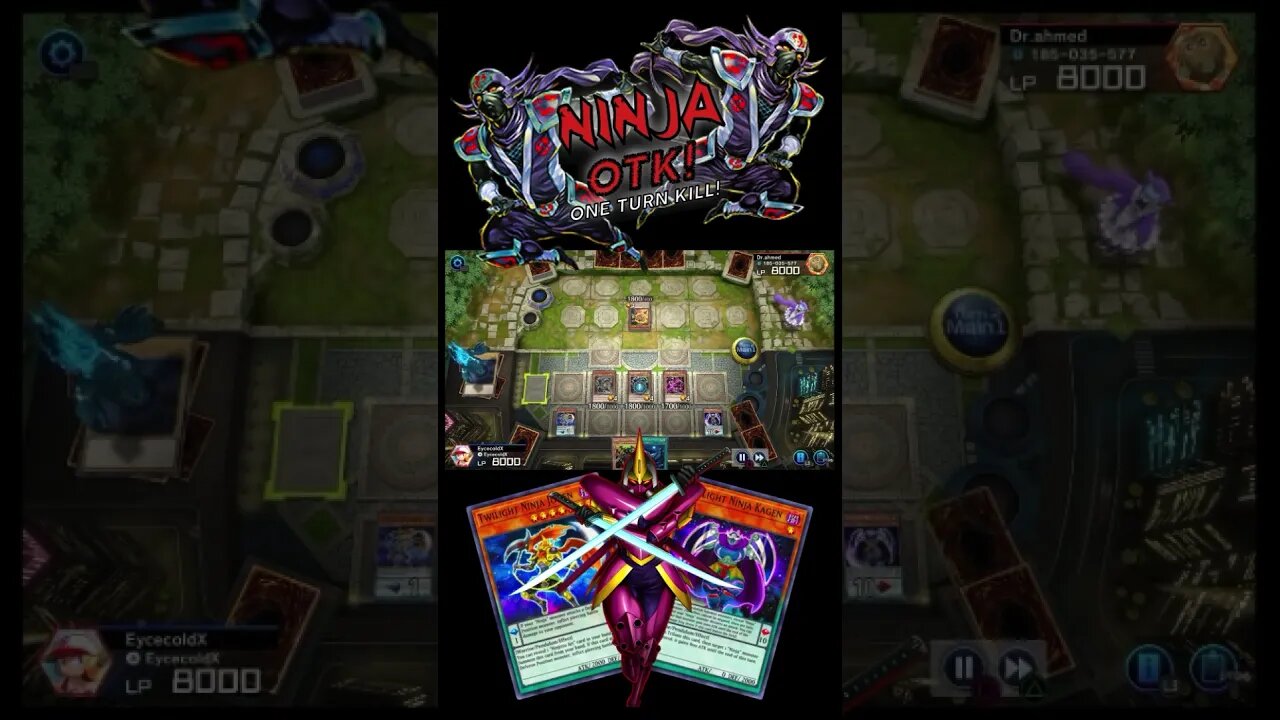 YU-GI-OH! SHORTS | NINJA OTK! #shorts #YuGiOh #YuGiOhMasterDuel