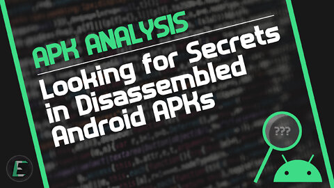 Looking for Secrets in Disassembled Android APKs (I found one)