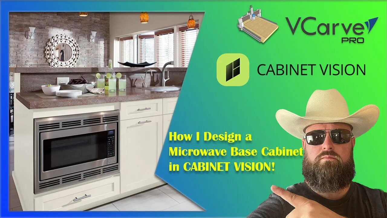 Designing a Microwave Base Cabinet in Cabinet Vision