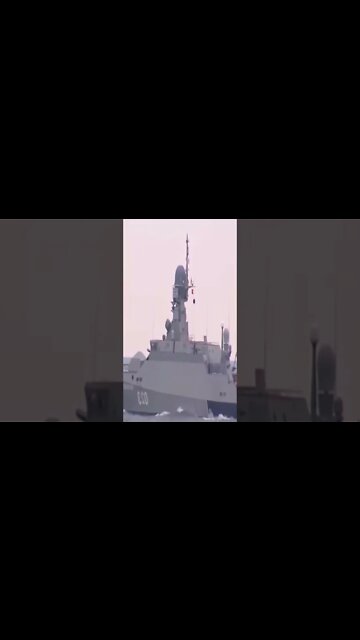 Russian Footage Of Kalibr Missile Launches