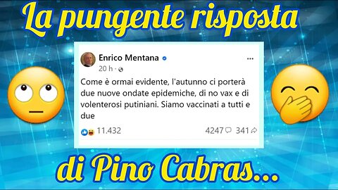 Mentana definisce i no vax un'epidemia!