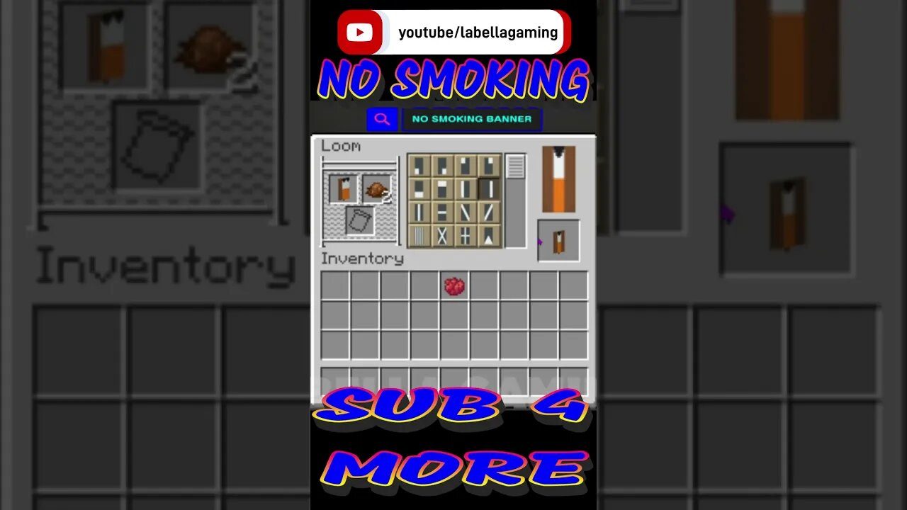 No Smoking Banner | Minecraft