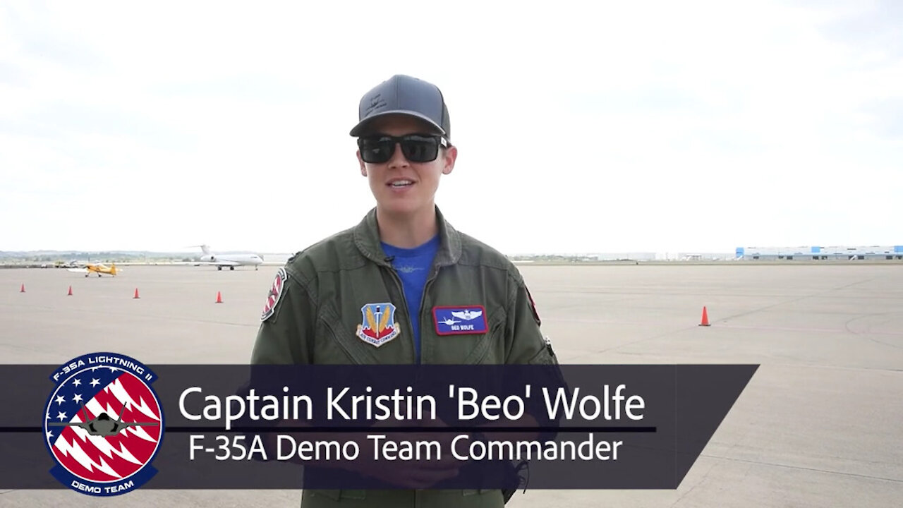 F-35A Demo Team - 301 FW Shoutout