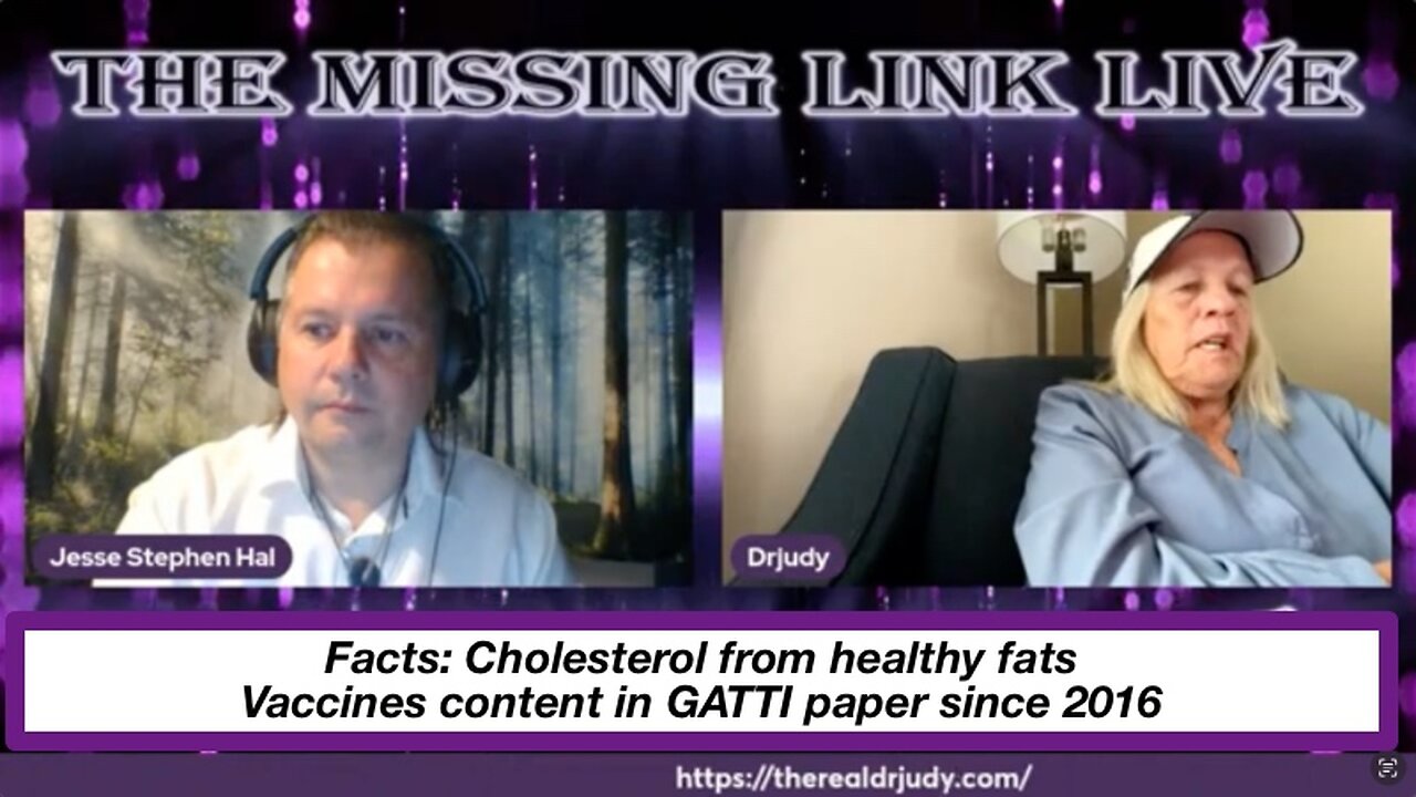 Facts, cholesterol from healthy fats, vaccine content in GATTI paper since 2016