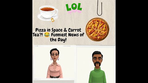 "Pizza in Space & Carrot Tea?! 😂 Funniest News of the Day!"