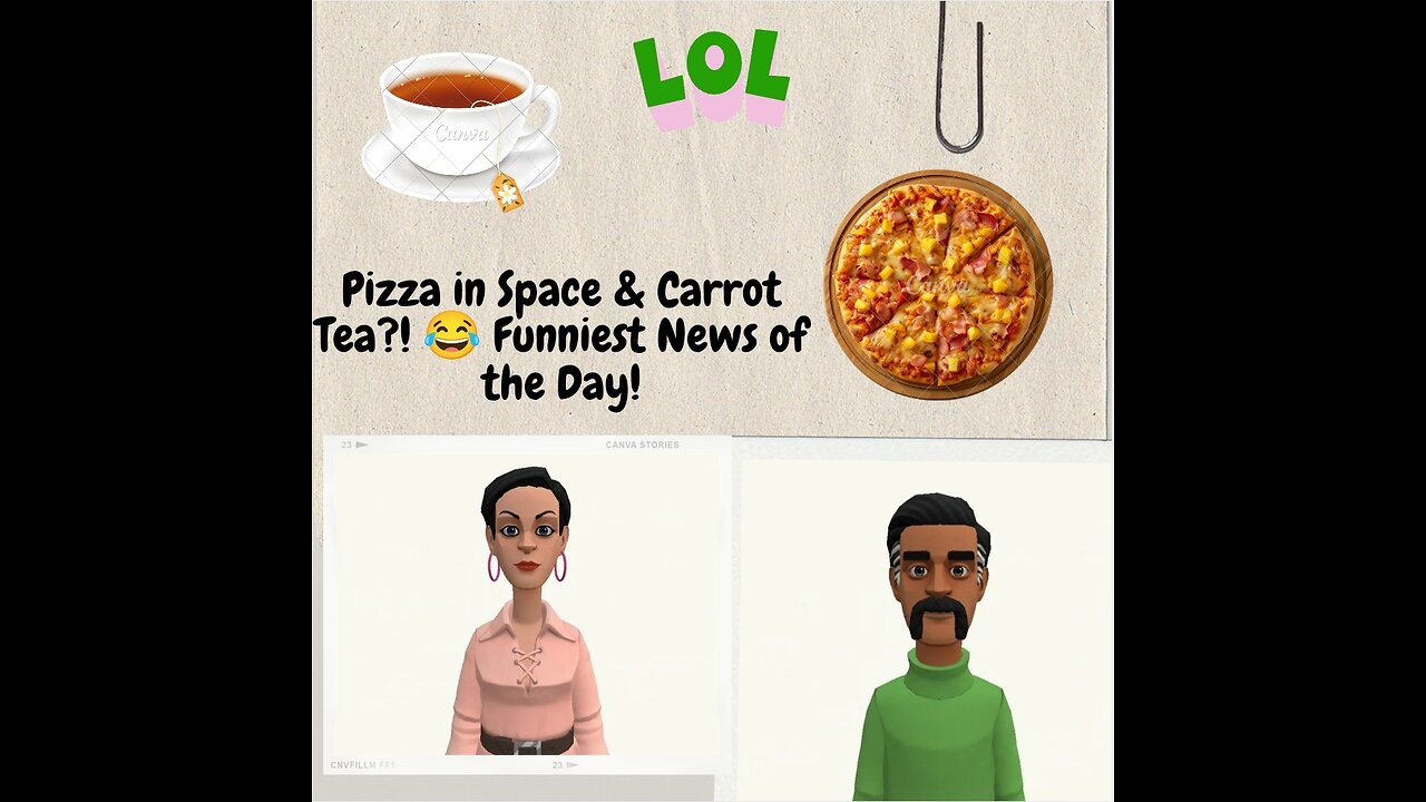 "Pizza in Space & Carrot Tea?! 😂 Funniest News of the Day!"